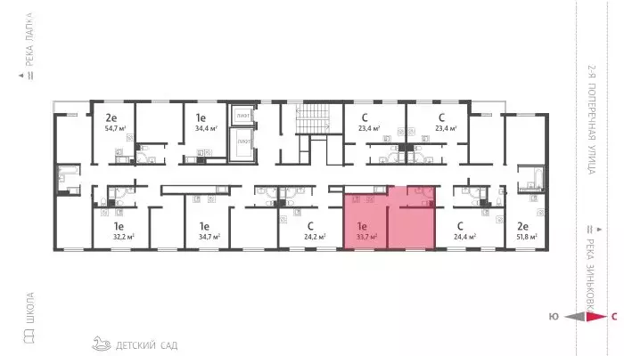 1-комнатная квартира: посёлок Ковалёво, улица Александра Разгонина ... - Фото 1