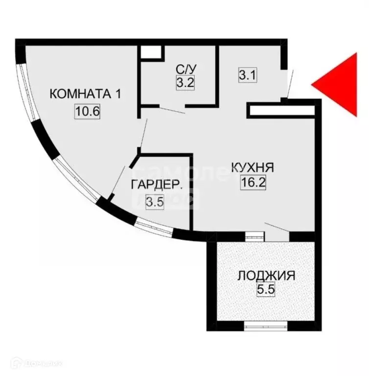Продаётся 1-к квартира, 36.6 м - Фото 0