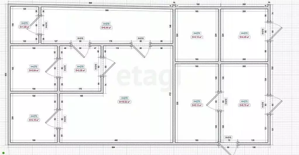 Дом в Ингушетия, Малгобек ул. Комарова (251 м) - Фото 1