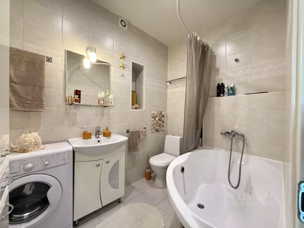 Квартира, 1 комната, 33.4 м - Фото 1