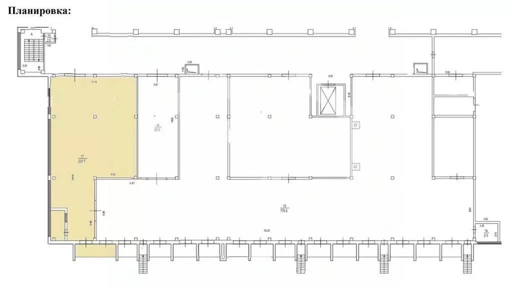 Помещение свободного назначения в Москва Сигнальный проезд, вл16с21 ... - Фото 2