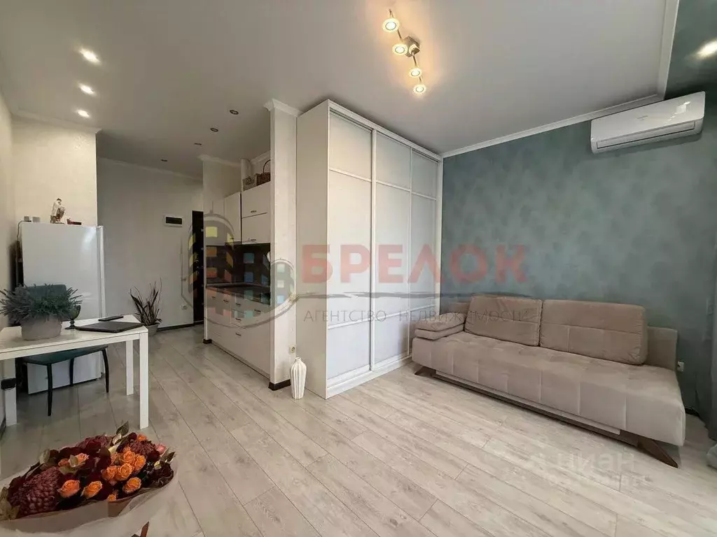 Студия Ростовская область, Ростов-на-Дону ул. Еляна, 52 (27.0 м) - Фото 1