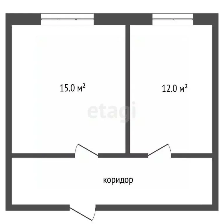 Комната Костромская область, Кострома Депутатская ул., 62 (27.0 м) - Фото 2