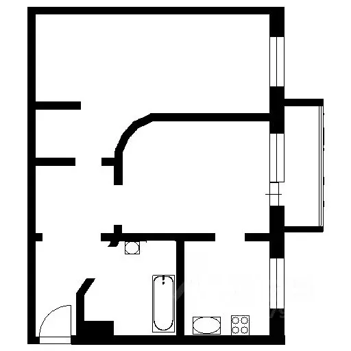 2-к кв. Санкт-Петербург Кузнецовская ул., 20 (44.0 м) - Фото 1