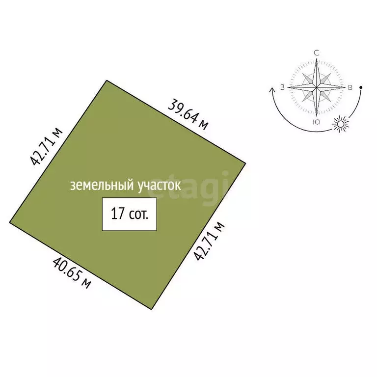 Дом в посёлок Майский, Майская улица (27.4 м) - Фото 1