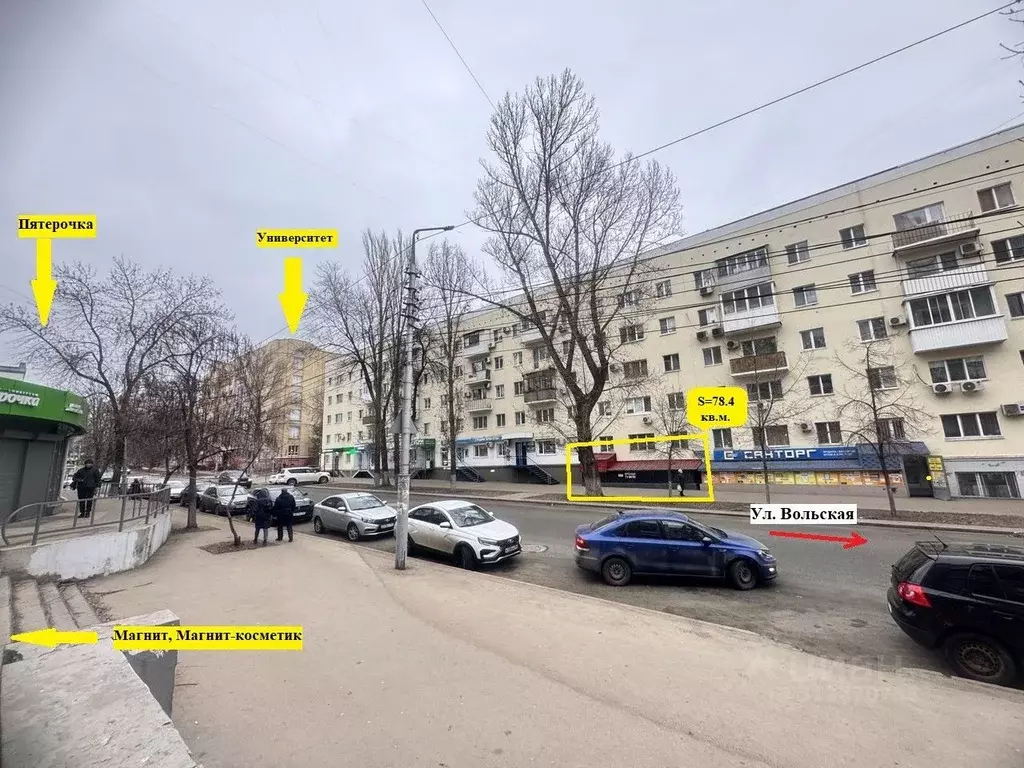 Помещение свободного назначения в Саратовская область, Саратов ... - Фото 1