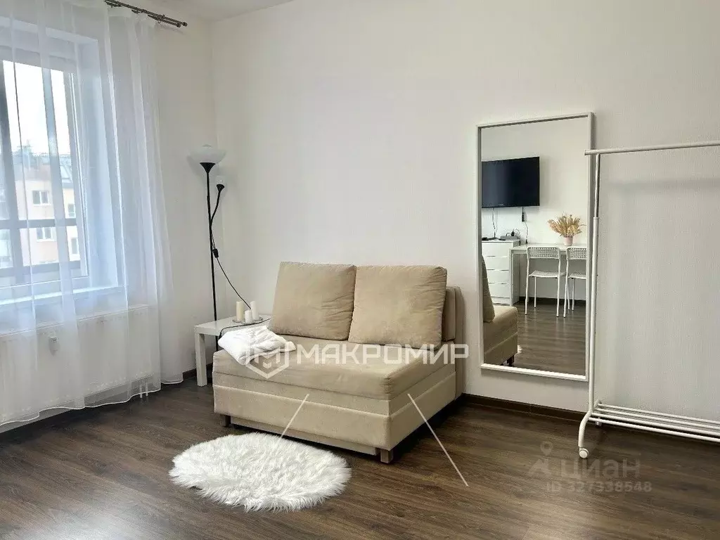 Студия Санкт-Петербург ул. Орбитальная, 3 (25.0 м) - Фото 2