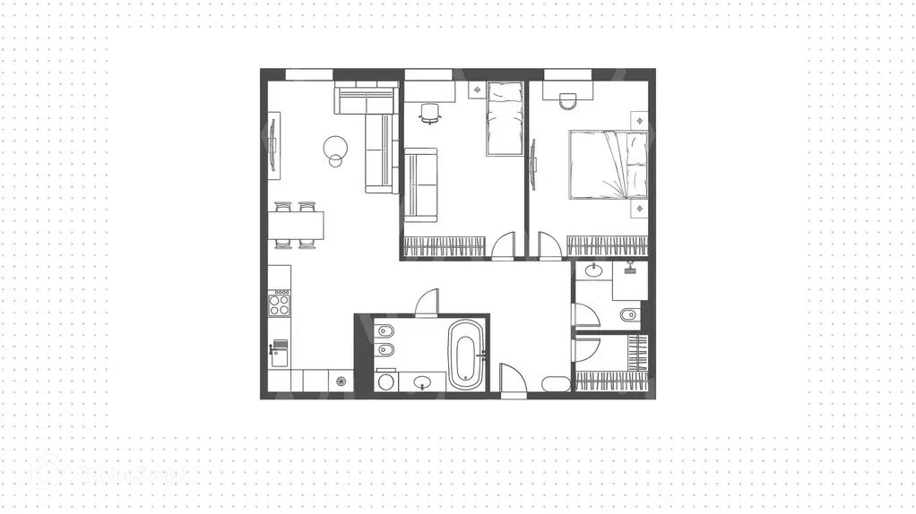 Продаётся 3-к квартира, 106.7 м - Фото 1