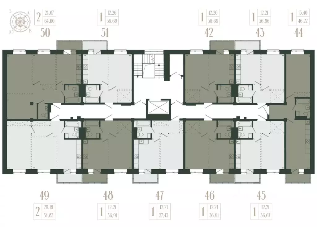 1-к кв. Иркутская область, Иркутский муниципальный округ, с. Мамоны ... - Фото 2