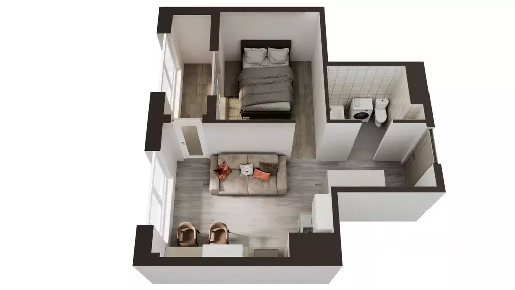 1-к кв. Сахалинская область, Анивский городской округ, с. Новотроицкое ... - Фото 0