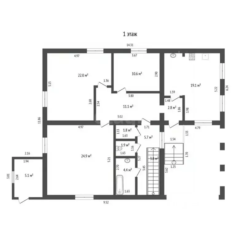 Дом в Тюменская область, Тюмень Зайкова мкр, ул. Тенистая (177 м) - Фото 2