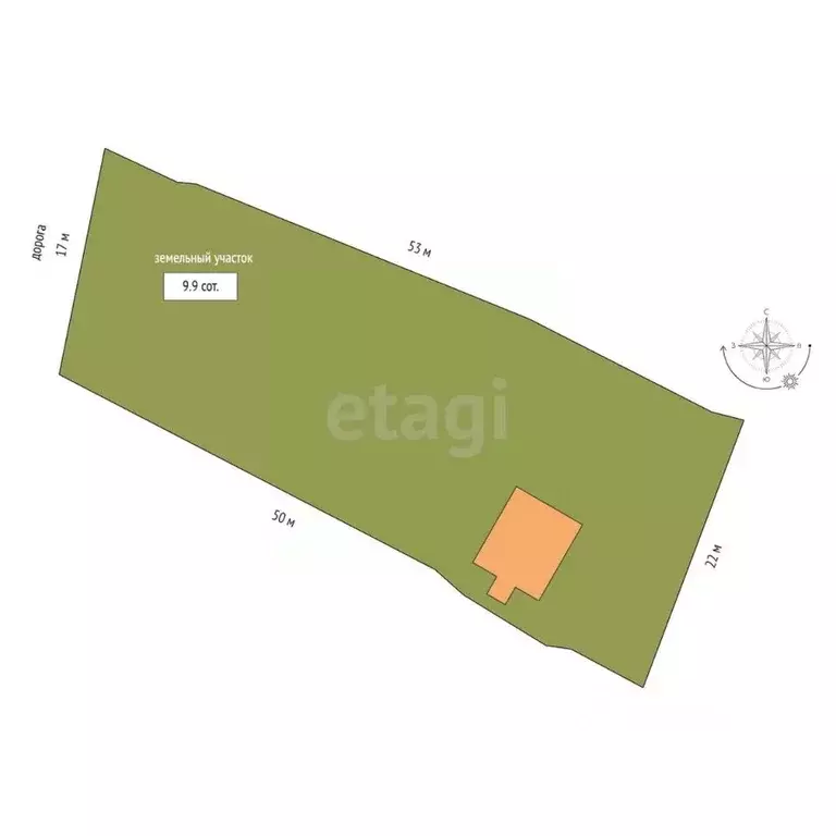 Участок в Ростовская область, Аксайский район, Большой Лог хут.  (10.0 ... - Фото 2