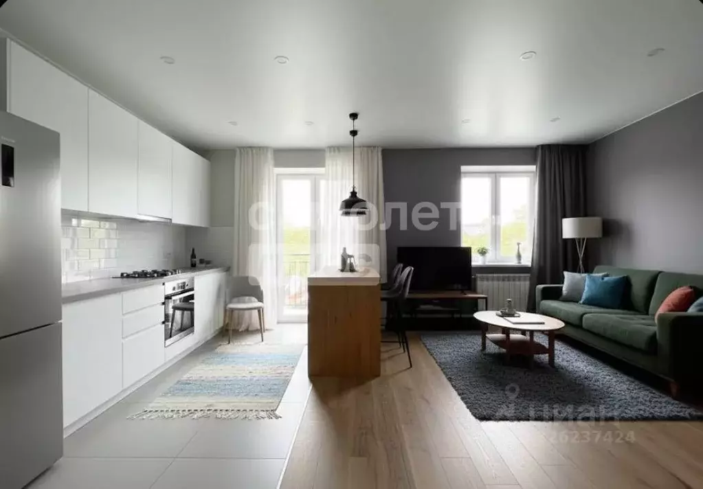 1-к кв. Омская область, Омск ул. 8-я Пролетарская, 8 (43.95 м) - Фото 1