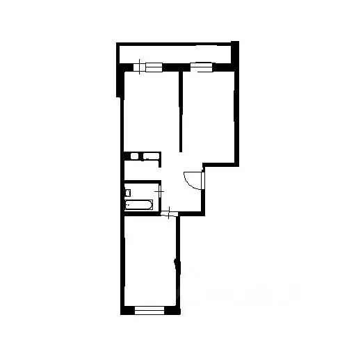 2-к кв. Краснодарский край, Краснодар Старокубанская ул., 123А (62.0 ... - Фото 2