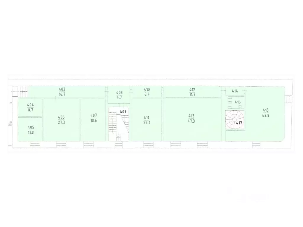 Офис в Санкт-Петербург ул. Чайковского, 29 (220 м) - Фото 2