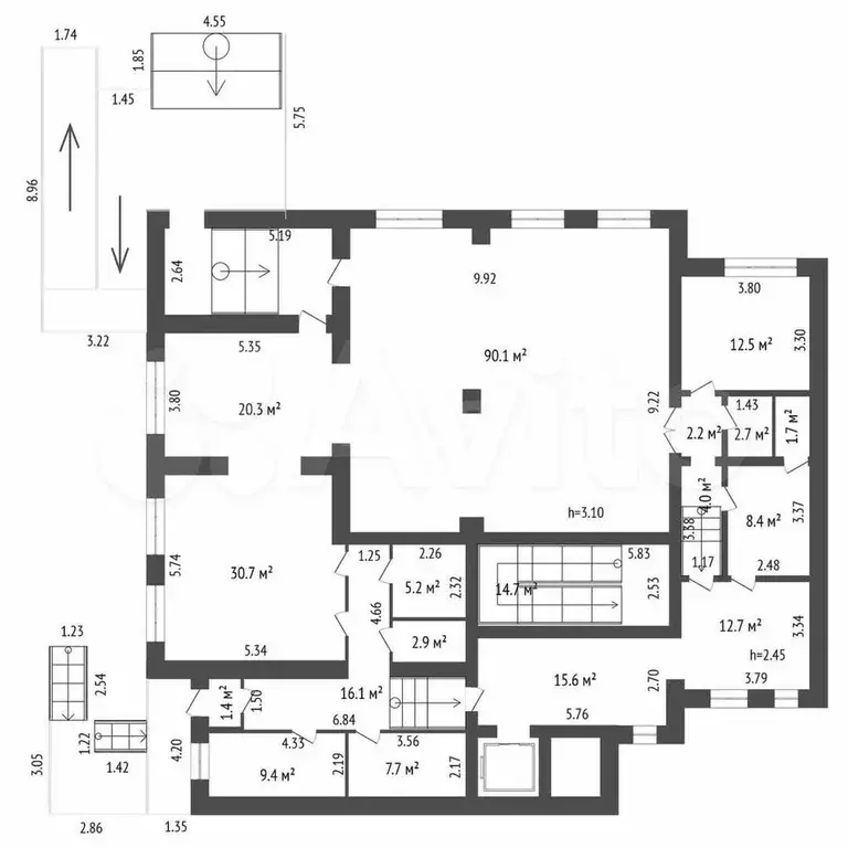 Продам помещение свободного назначения, 243.6 м - Фото 0