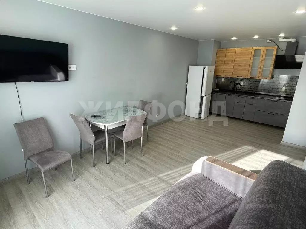 1-к кв. Новосибирская область, Новосибирск ул. Владимира Заровного, 24 ... - Фото 1