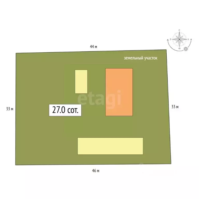 Дом в Алтайский край, Советский район, с. Платово Набережная ул., 186А ... - Фото 2