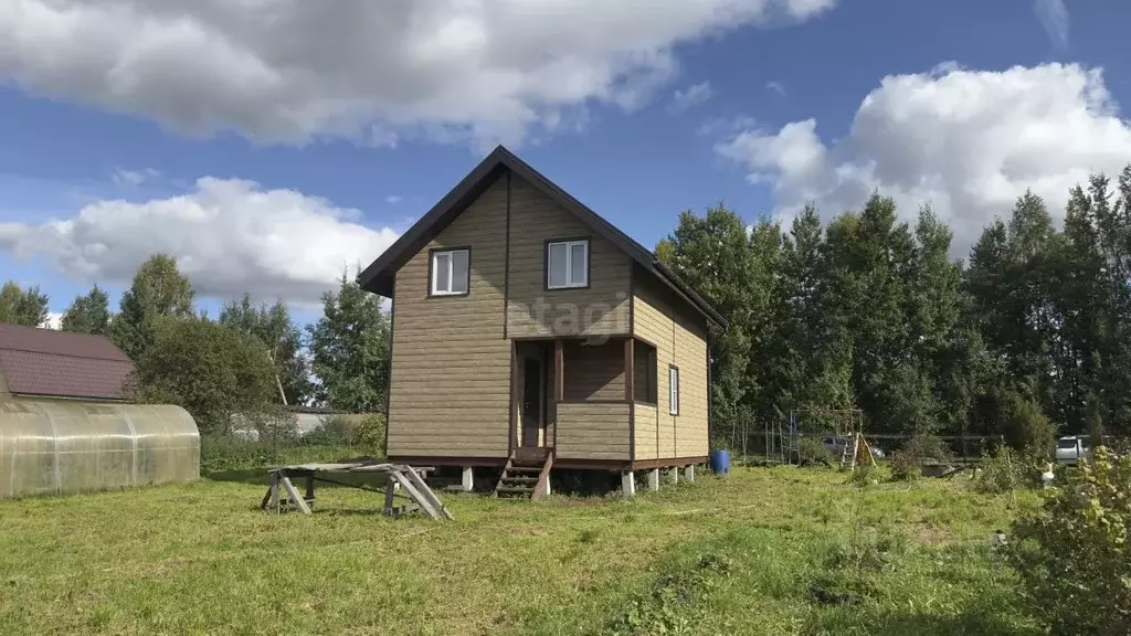 Дом в Ленинградская область, Волховский район, Вындиноостровское ... - Фото 1