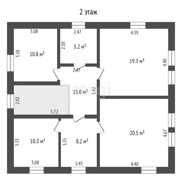 Дом в Заозёрное, улица Аллея Дружбы (198 м) - Фото 1