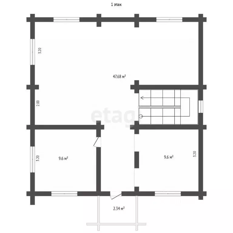 Дом в Тюменская область, Тюменский муниципальный округ, с. Кулига ул. ... - Фото 2