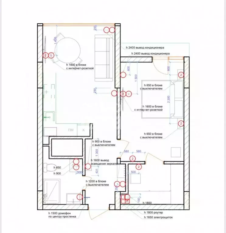 1-к кв. Калужская область, Калуга ул. Полесская, 31 (48.0 м) - Фото 2