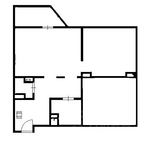 2-к кв. Новосибирская область, Новосибирск ул. Фрунзе, 49 (58.0 м) - Фото 2
