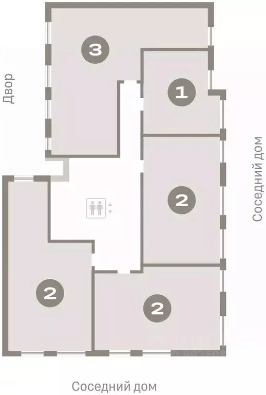 2-к кв. Тюменская область, Тюмень ул. Краснооктябрьская, 4к4 (70.82 м) - Фото 1