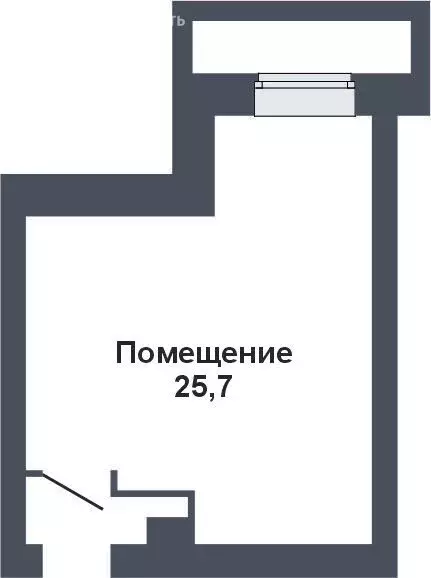 Помещение свободного назначения (25.77 м) - Фото 2