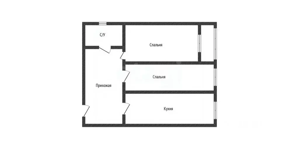 2-к кв. Адыгея, Тахтамукайский район, Старобжегокайское с/пос, Новая ... - Фото 2