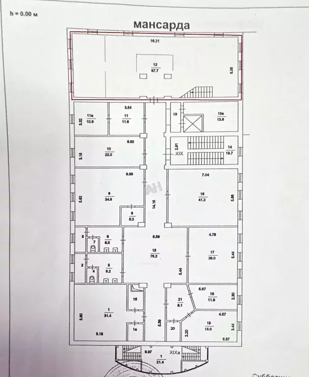 Офис в Москва ул. Казакова, 6С1 (150 м) - Фото 2