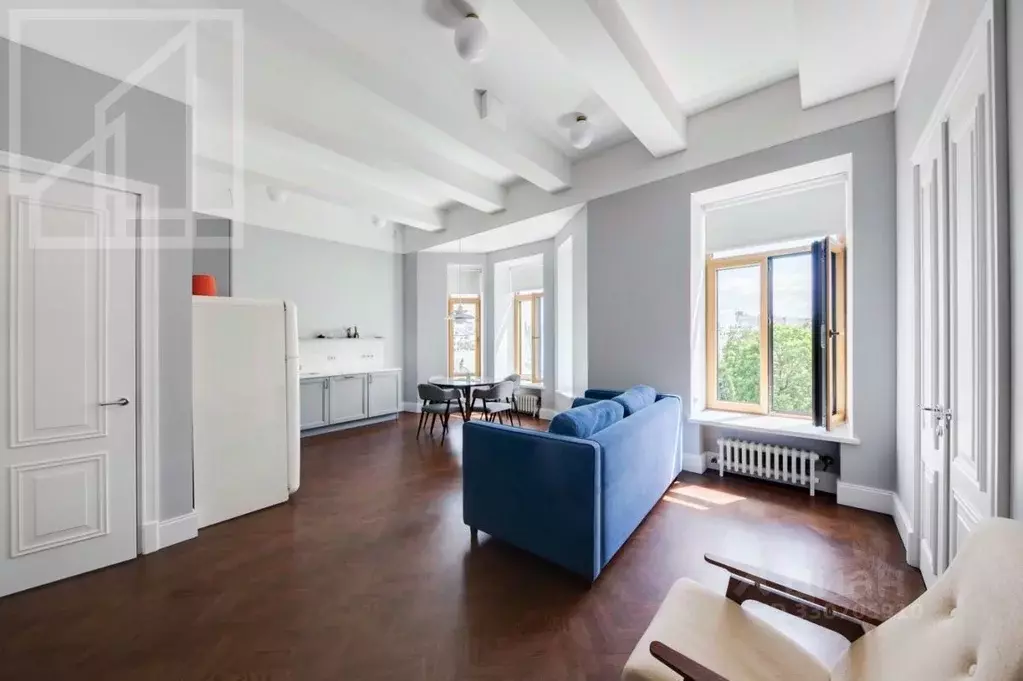 3-к кв. Москва ул. Большая Полянка, 44 (72.0 м) - Фото 2