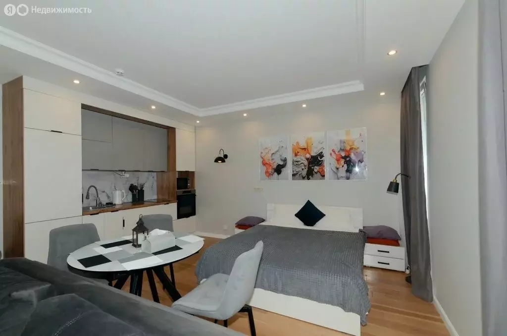 Квартира-студия: Анапа, улица Толстого, 26 (39 м) - Фото 1