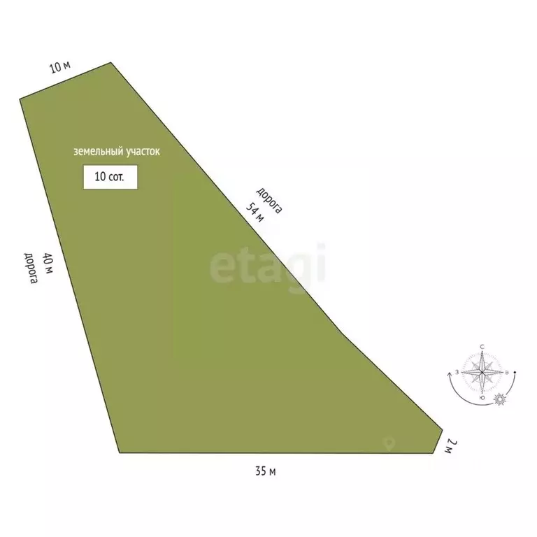 Участок в Ростовская область, Ростов-на-Дону Просторная ул. (10.0 ... - Фото 2