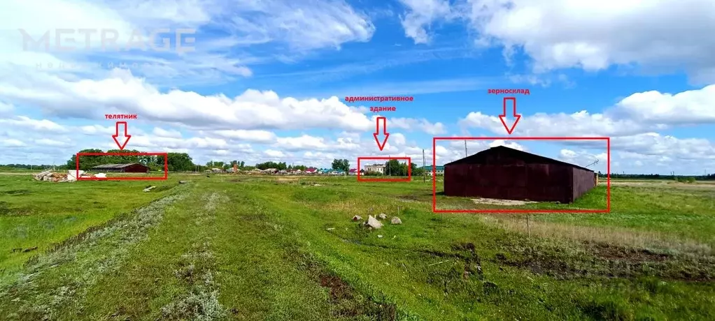 Помещение свободного назначения в Новосибирская область, с. Убинское ... - Фото 1