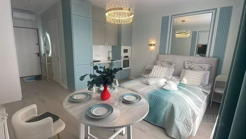 Студия Москва Автозаводская ул., 26/1 (28.0 м) - Фото 1