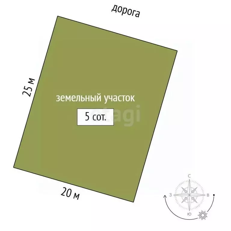 Участок в Ростовская область, Аксайский район, Большелогское с/пос, ... - Фото 1