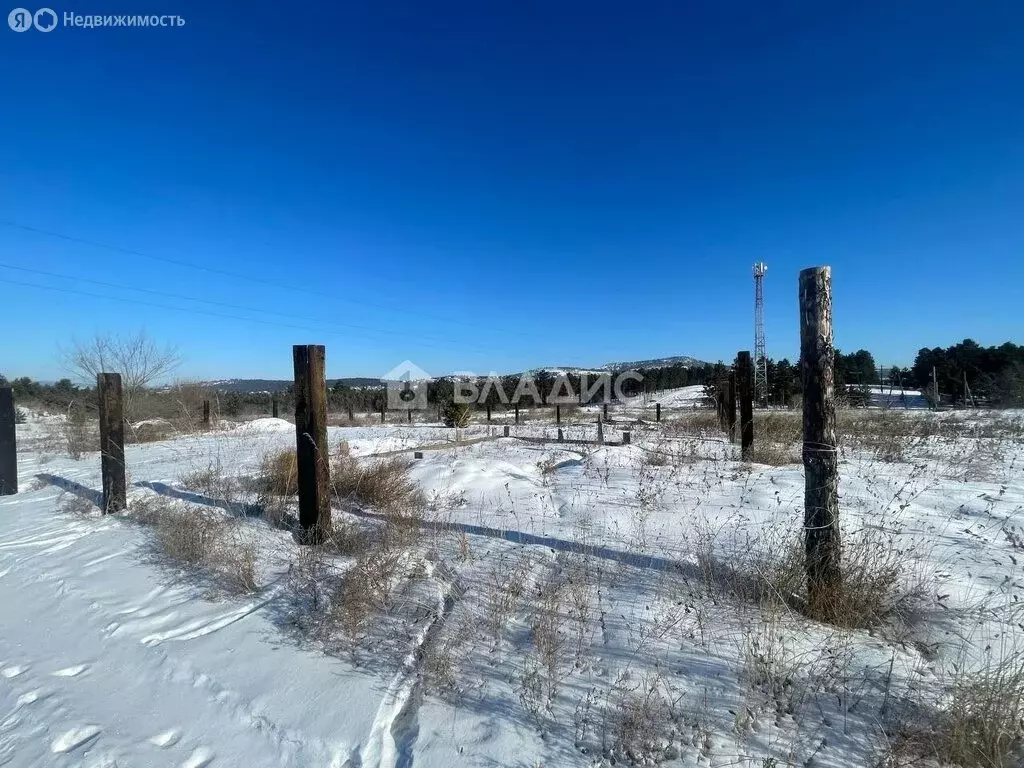 Участок в село Нижний Саянтуй, ДНП Жарки (8 м) - Фото 1