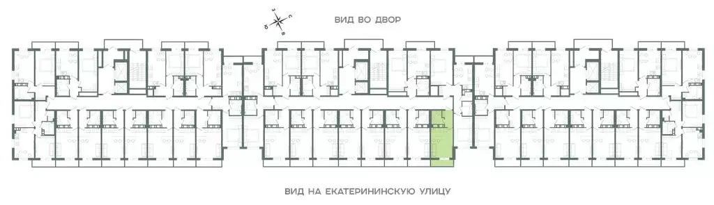 Квартира-студия: Мурино, Екатерининская улица, 11 (20 м) - Фото 2