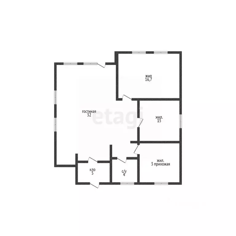 Дом в Адыгея, Майкопский район, пос. Тульский ул. Подгорная (86 м) - Фото 2