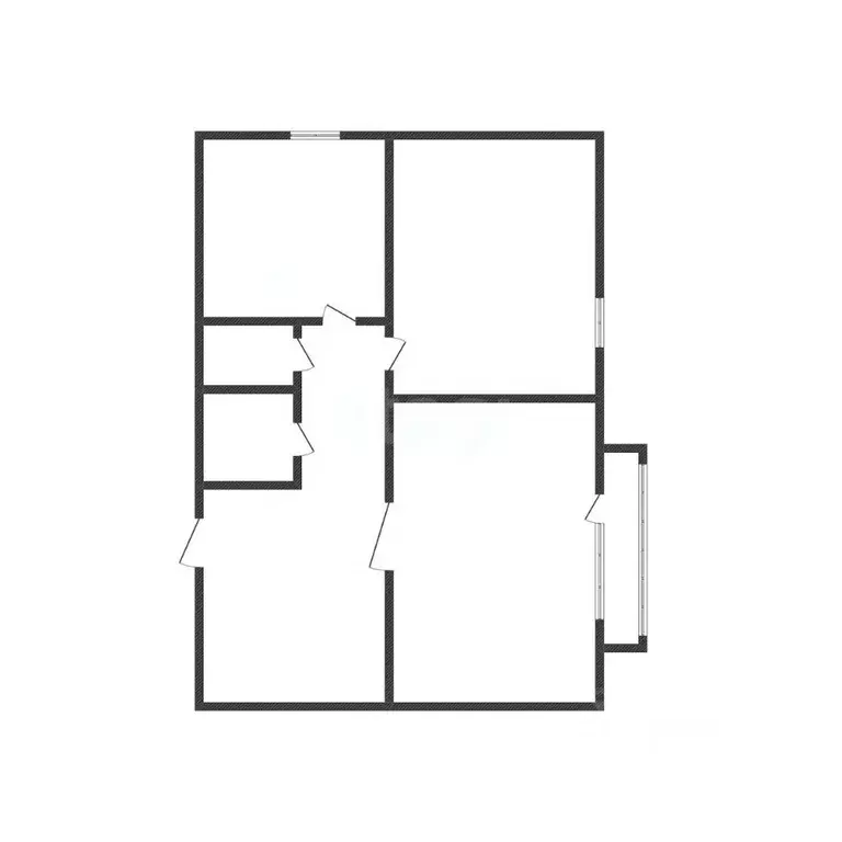 2-к кв. Белгородская область, Губкинский городской округ, пос. ... - Фото 2