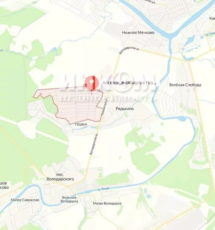 Участок в Московская область, Раменский муниципальный округ, посёлок ... - Фото 1