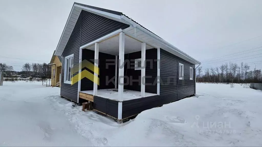 Дом в Омская область, Омский район муниципальный округ, Деревня ... - Фото 1