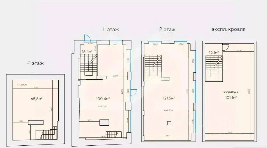 Помещение свободного назначения в Москва Пятницкая ул., 14С2 (649 м) - Фото 2