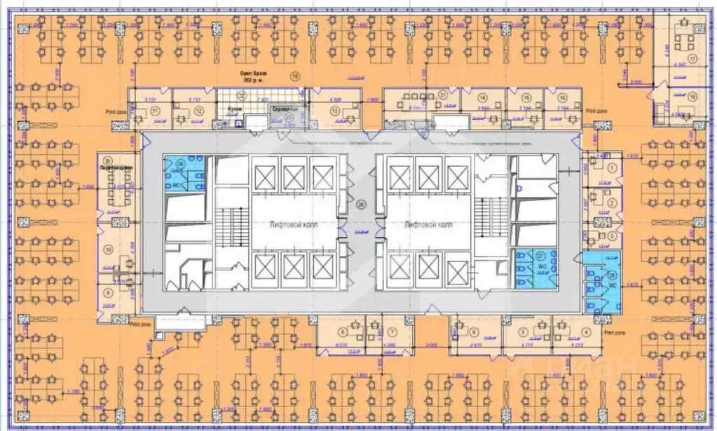 Помещение свободного назначения в Москва Профсоюзная ул., 65к1 (1745 ... - Фото 2