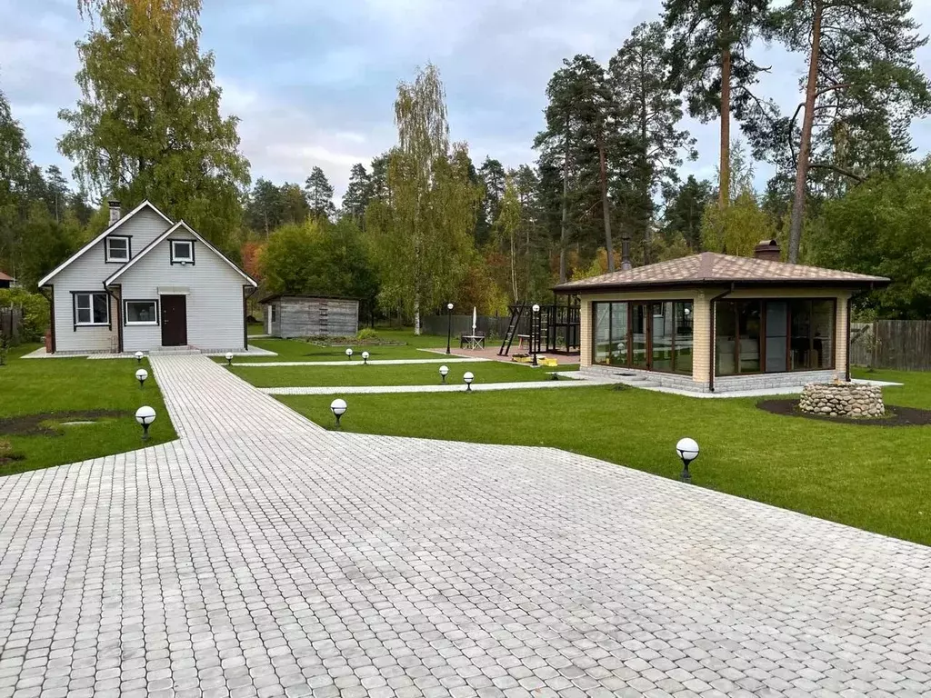 Дом в Ленинградская область, Приозерский район, пос. Мичуринское ул. ... - Фото 1