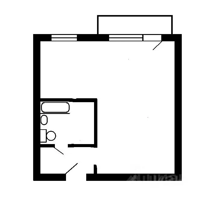 1-к кв. Москва ул. Руставели, 6К5 (31.4 м) - Фото 2