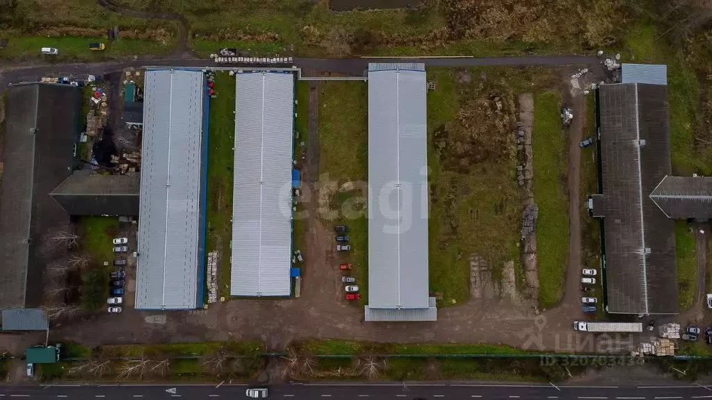 Склад в Ленинградская область, Ломоносовский район, д. Санино 42Б ... - Фото 1