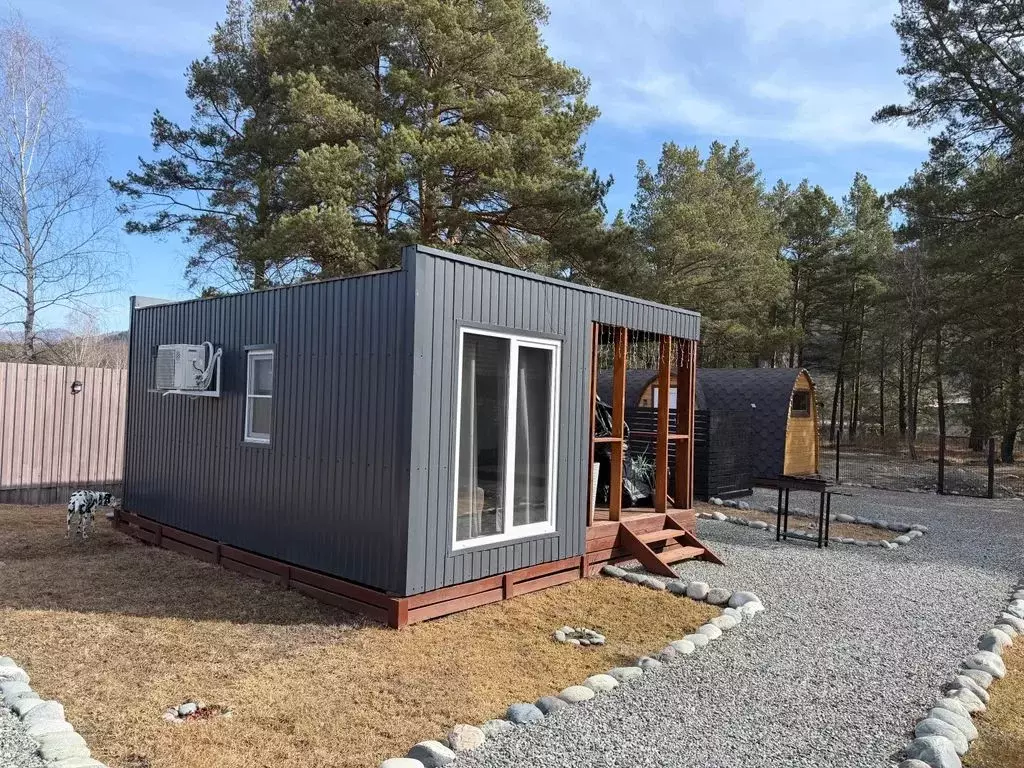 Дом в Алтай, Чемальский район, с. Аюла ул. Прибрежная, 14 (25 м) - Фото 1