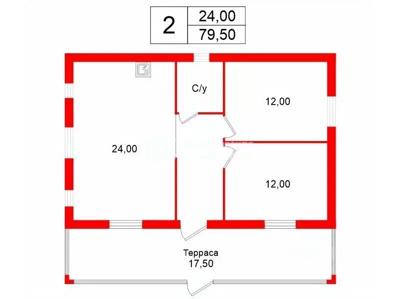Дом в Ленинградская область, Гатчинский муниципальный округ, Чаща ... - Фото 2